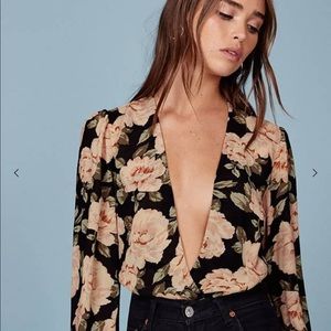 NWT Reformation Chandler Bodysuit